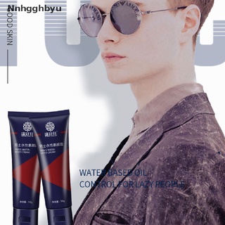 [Nnhgghbyu] 50g Men BB Cream Revitalising Natural Whitening Face Foundation Lazy Concealer Hot Sale