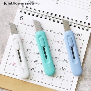 [JFN] 3 Colores mini Cortador De Cuchillos Utilidad Caja Retráctil Cuchilla De Afeitar
