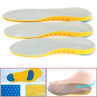1 par de resistencia al desgaste para masaje de pies/arco/soporte para absorber golpes/plantilla deportiva de presión