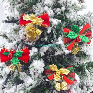 nak 12pcs festival adorno bowknots guirnalda artesanía colgantes decoraciones del hogar para jardín fiesta bar adornos de navidad