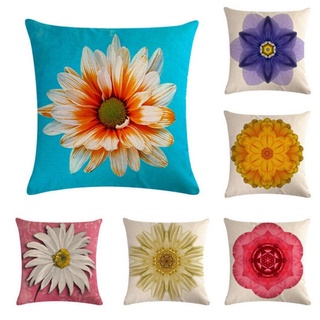 Flowers Home Decor Cushion Cover Throw Pillowcase Pillow Covers 45 * 45cm Sofa Seat Cushion