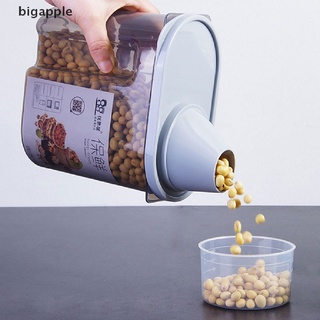 [bigapple] Recipientes de almacenamiento de alimentos herméticos recipientes de cereales y plástico seco caliente