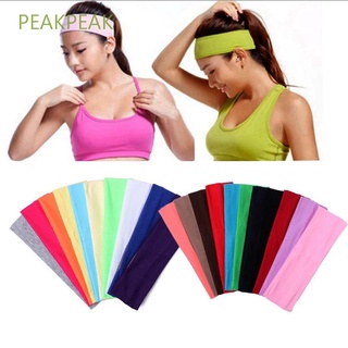 Peakpeak accesorios Para el cabello Turbante pañuelo banda De Fitness deportes banda De Yoga diadema/Multicolor