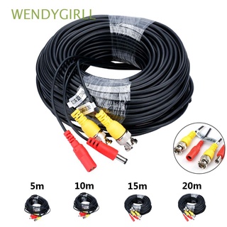 WENDYGIRLL Professional BNC Cable 5-20m Video Cable DC Power Cord Security Surveillance CCTV Camera DVR High Quality Recorder System