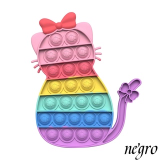 Ne-siliicone juguete con forma De Gato y dibujo/herramienta Para niños/Adultos