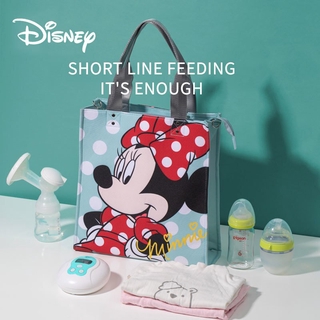 Disney Bebé Pañal Tote Bolsa Impermeable Maternidad Mickey Minnie Mouse Bolso Aislado Mamá Bolsas Para Antiincrustante (3)
