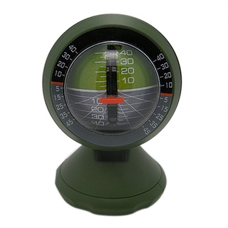 BRANDI Outdoor Inclinometer Compass Car Balancer Gradient Finder Measure Round Multifunction Indicator Slope/Multicolor (5)