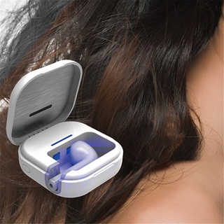 Portable Toothbrush Disinfection Case LED Sterilizing Toothbrush Holder