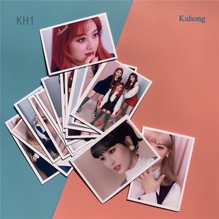 Kuhong 6 Unids/set Kpop Twice Fancy You Paper Lomo Photo Card MOMO HD Photocard Tarjetas Colectivas