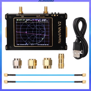 [FLAMEER2] Analizador de red vectorial de 50KHZ-3GHz de onda corta HF VHF UHF medidor Duplexer