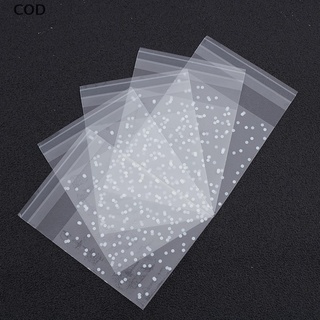 [COD] 100pcs/set Gift Biscuits bag Packaging Bread Baking candy Cookies Package bag HOT (5)