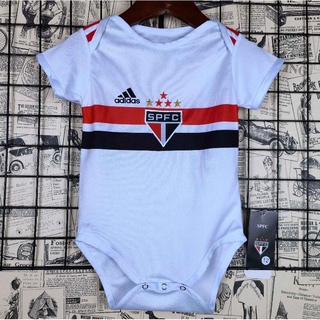 21-22 Camiseta de bebé Sao Paulo Talla 3-12 meses y 12-24 meses