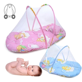 Cuna De Cama De bebé Portátil plegable mosquitero almohada para niños
