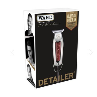 Wahl 8081 5 estrellas Detailer ajustable T Blade, recorte extremadamente cercano, líneas limpias, peluquería profesional máquina de tatuaje