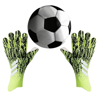 cyclelegend 2 guantes profesionales de dedo de fútbol antideslizantes guantes de portero verde