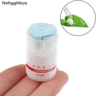 [Nnhgghbyu] 1Pcs Water-Soluble Silk Shrinks Pores Fades Tightens Anti-Wrinkle Collagen Ball Hot Sale (1)