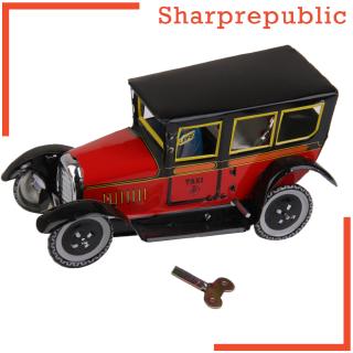 [SHARPREPUBLIC] estilo Vintage Wind Up modelo de coche juguete coleccionable regalo decoración de escritorio