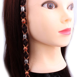 JOCL 10Pcs Hair Beads Dreadlocks Hair Braid Tubes Cuffs Beads Adjustable Bead Clip 210824 (3)