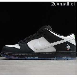 [disponible en inventario]jeff staple x nike sb dunk low pigeon 3.0 negro blanco casual zapatillas bv1310-013