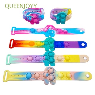 queenjoyy puzzle push bubble popits spaceman fidget juguetes alivio del estrés popet niños antiestrés pulsera