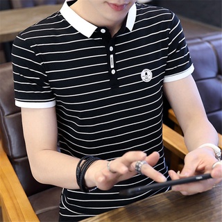 95 algodón de manga corta T-shirt de los hombres de la moda de los hombres de la camisa cuello POLO camisa de los hombres 2021 solapa half sle95 [T]POLO: 2021:xiaojianxun.my9.23