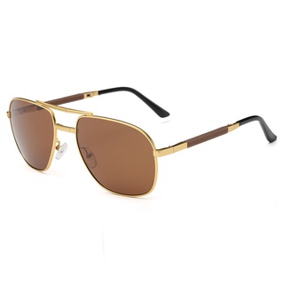 Aleasoon Unisex verano polarizado plegable lápiz de cejas gafas de sol de moda