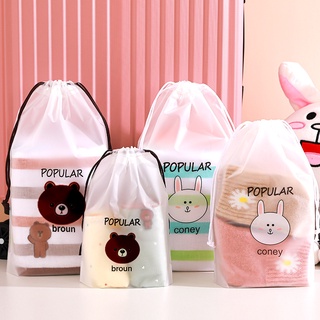 cod - lindo unicornio bolsa de almacenamiento impermeable de viaje de almacenamiento con cordón bolsa al por mayor de juguetes bolsa de almacenamiento (1)