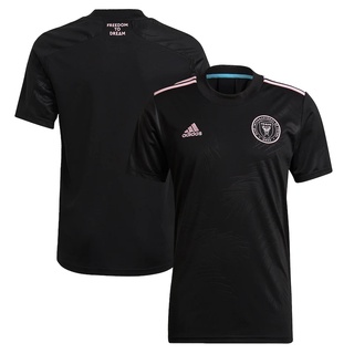 2021-22 MLS Inter Miami Negro Fans Versión Camiseta De Fútbol