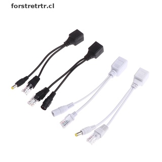 FORTR 1Pc POE Injector Adapter Cable RJ45 Splitter Kit Synthesizer Separator Combiner .