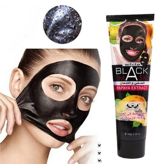 [listo stock] negro barro limpieza profunda purificante peel off máscara facial eliminar puntos negros