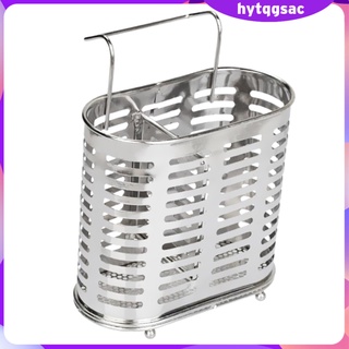 Hytqgsac soporte Organizador De cubiertos De acero inoxidable colgante Para palillos (1)