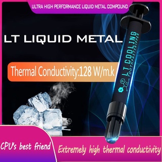 Lt-100 Pasta conductora Térmica De Metal Líquido Para Cpu Gpu Cooling Líquido Ultra 128w/xr 1.5g 3g (9)