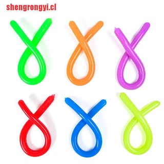 [shengrongyi] 6 piezas de fideos elásticos alivio de presión de juguete de ventilación de fideos anti-st (4)