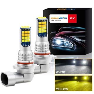 ¿en Stock? Luces antiniebla LED de 3000 lm de repuesto para interruptor de coche, 6000 k blanco/3000K amarillo ámbar