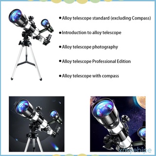 Kit de telescopio reflector astronmico de 70 mm con trpode para astronoma (9)