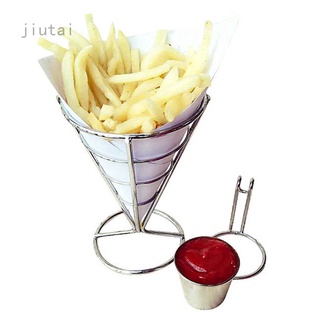 Jiutai Huanglantrading - soporte de cono para papas fritas, pescado y Chips, herramienta de aperitivo