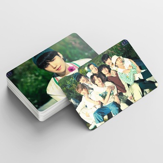 54 unids/caja BTS Photocards 2021 Festa álbum LOMO Card V JK Photocard postal (3)