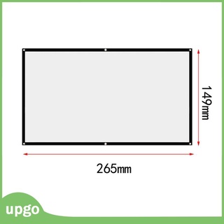 [upgo] Proyector plegable De pantalla De 160 pulgadas/plegable Para cine en casa/oficina (5)