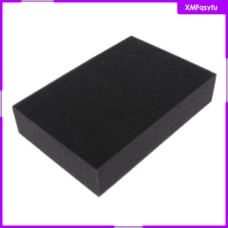 almohadilla de fieltro de lana negra para fieltro, herramienta de 6x4x1.4"