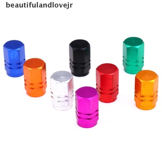 [hermoso y amorjr] 4 x válvula hexagonal de aluminio ocho colores para elegir
