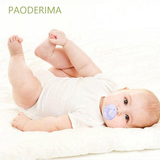 Paoderima - chupón de silicona para pezón, suave, ortodoncia, mordedor infantil, chupete ambiental recién nacido, chupete, chupete, chupete de alimentación, suministros de bebé, Multicolor