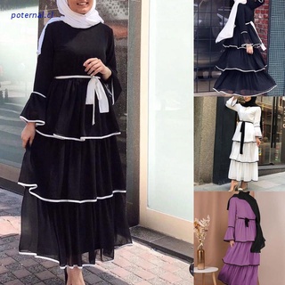 pot mujer moda musulmán hiyab capas vestidos abaya dubai abaya islam ropa