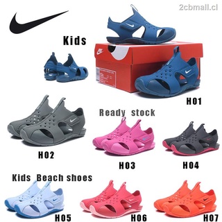 Ready Stock * Nike Sunray Protect 2 PS boys and girls shoes breathable casual beach kids sandals