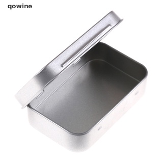 Qowine 95*60*20mm Metal Tin Flip Storage Box Case Organizer For Coin Candy Keys CL (1)