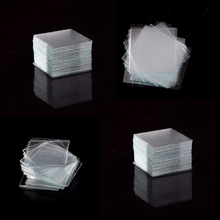 kaciiy 100 piezas de cristal micro cubierta slips 18x18mm - microscopio slide covers cl