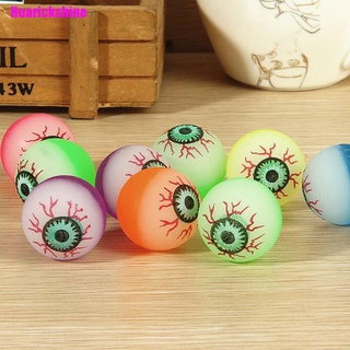 [Huarickshine] 10 piezas de 32 mm divertidos de globo ocular, colores de caramelo, bola de rebote alta para máquina de juguete