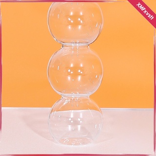 blesiya - jarrón de flores de burbujas de vidrio, hidroponía, 2 bolas (4)