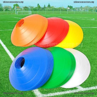 [listo] 10x marcador de fútbol Rugby deportivo Cross Training Space Marker salsa de cono de fútbol