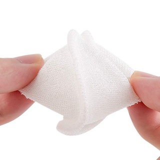 10pcs removedor de maquillaje almohadillas lavables limpieza de algodón reutilizable toallitas faciales microfibra natural bambú cuidado de la piel facial (6)
