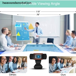 [heavendenotation] webcam 1080p 720p 480p full hd cámara web micrófono incorporado usb plug web cam